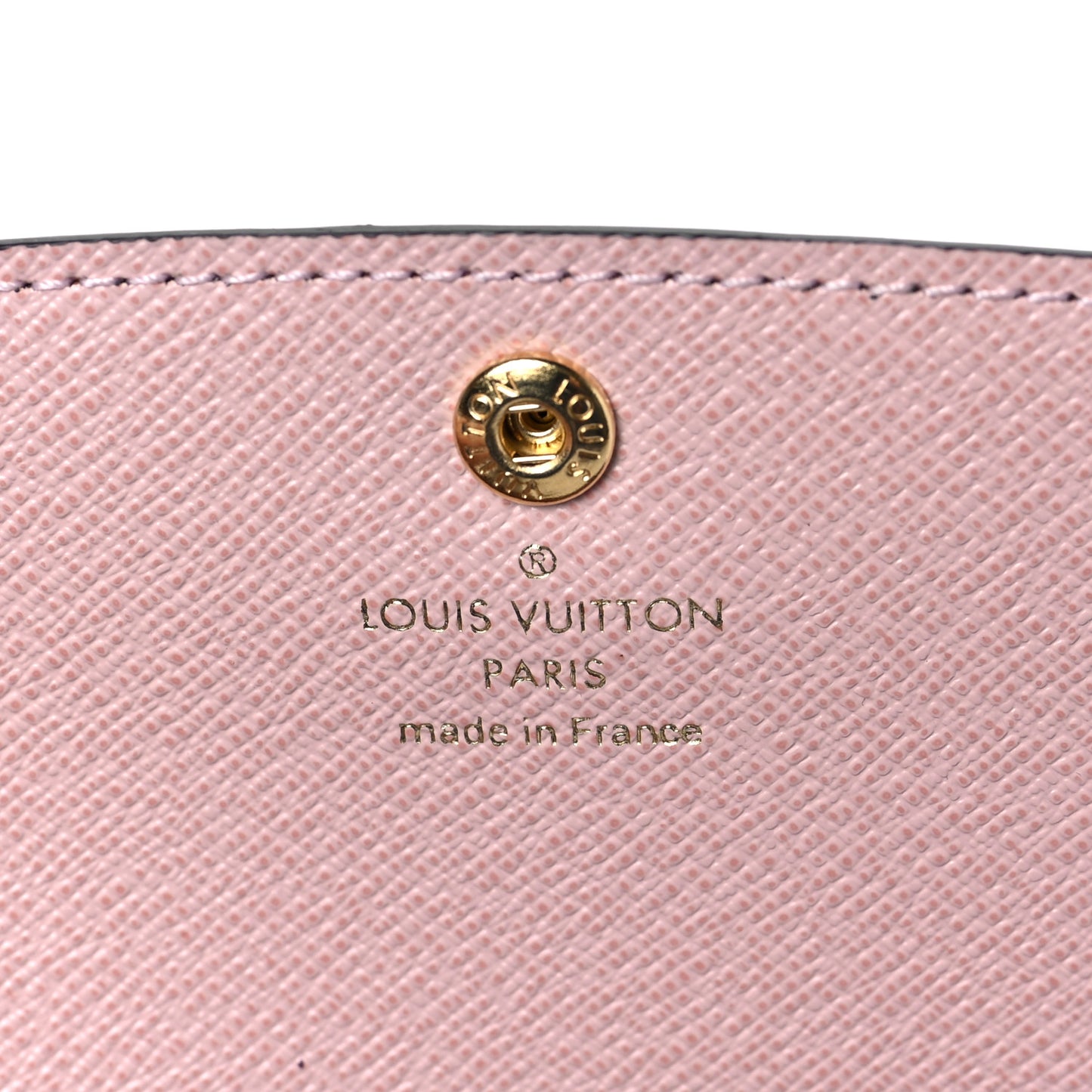 Damier Ebene Emilie Wallet Rose Ballerine