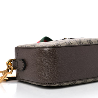 Gucci GG Supreme Monogram Web Neo Vintage Shoulder Bag Beige New Acero Crop 17 of 21