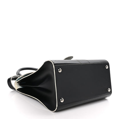 Delvaux Box Calfskin MM Brillant Clouds Satchel Black Ciel 4 of 15
