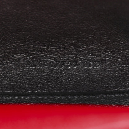 Saint Laurent Grain de Poudre Mini Uptown Crossbody Bag Red 8 of 13