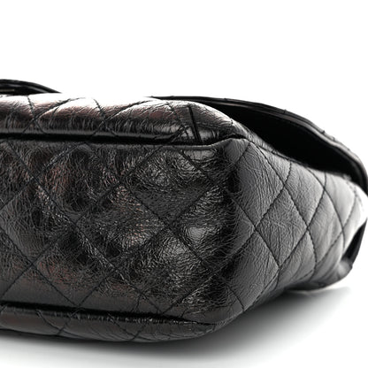 Chanel Shiny Goatskin Quilted Flap Black 10 of 10