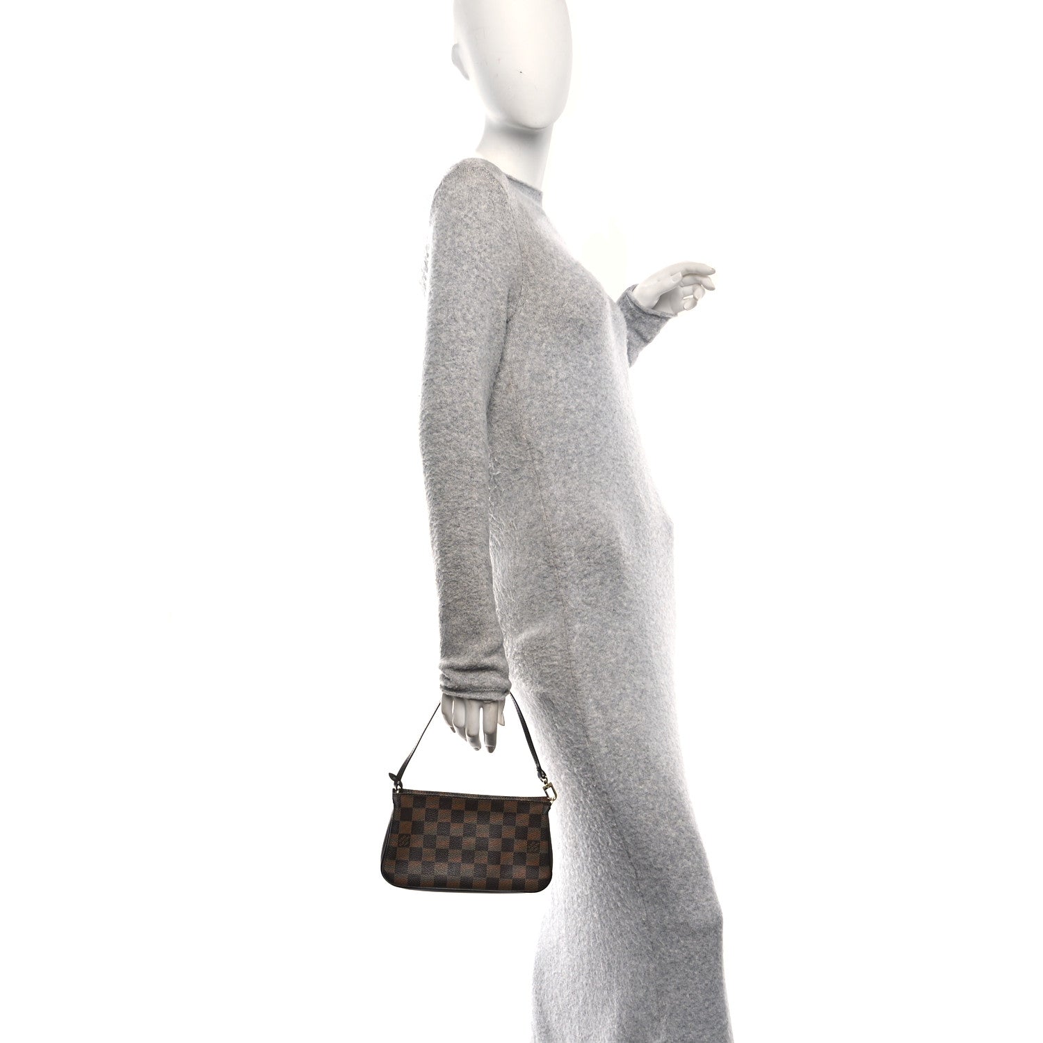 Louis Vuitton Damier Ebene Navona Pochette Accessories 2 of 10