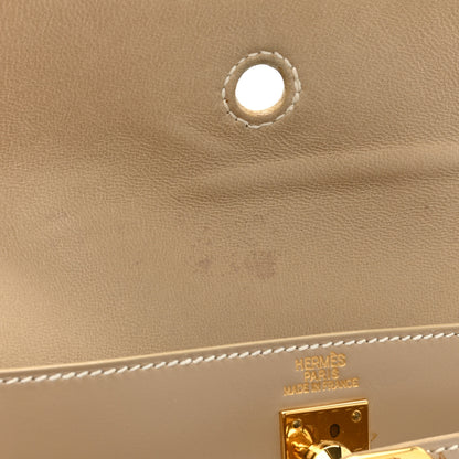Hermes Box Kelly Danse Pochette Argile 10 of 12