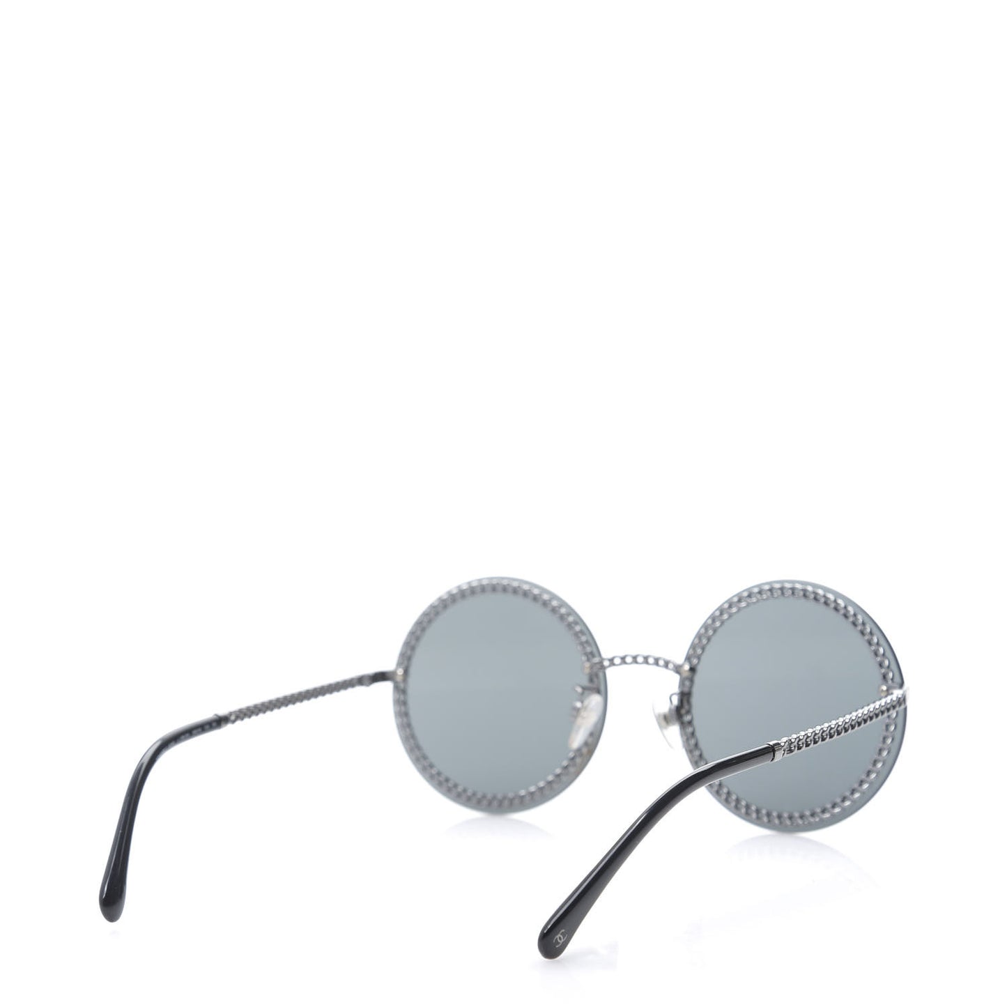 Round Chain Sunglasses 4245 Gold