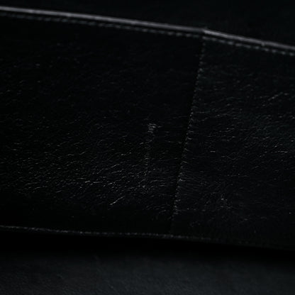Celine Drummed Calfskin Suede Medium Trapeze Black 11 of 13