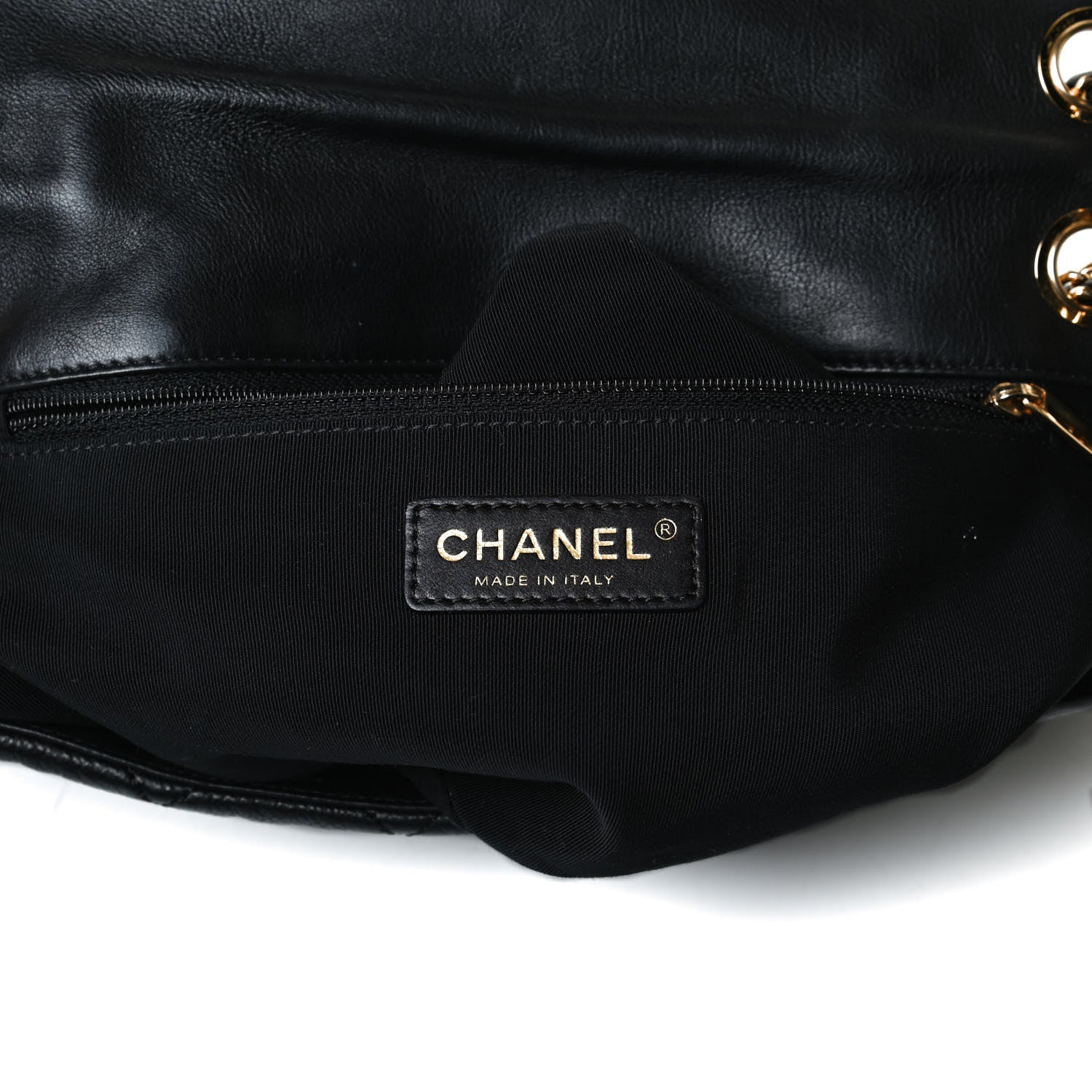 Chanel Calfskin Quilted Medium Chain Me Flap Black 6 of 16