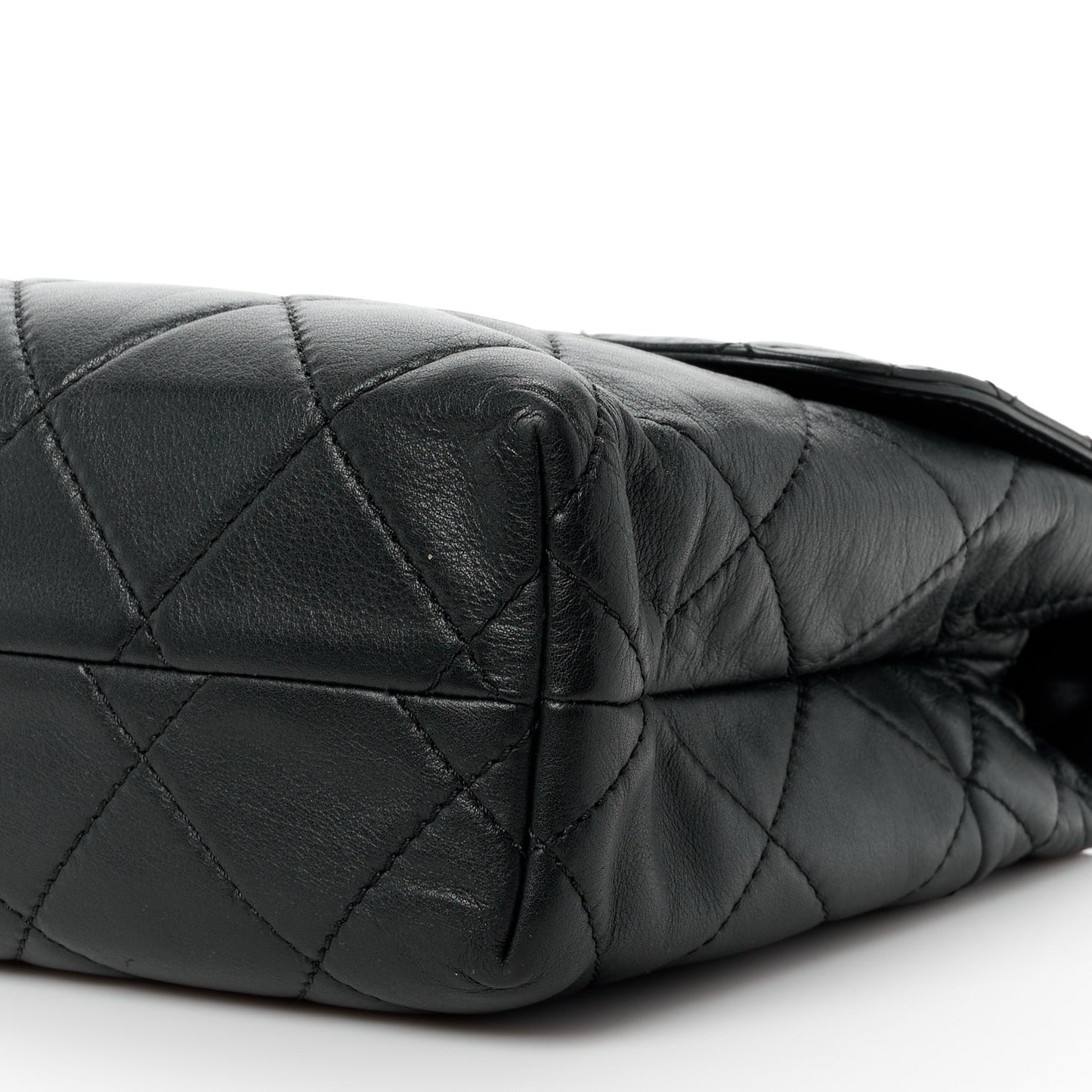 Calfskin Quilted In The Business Flap Bag Black