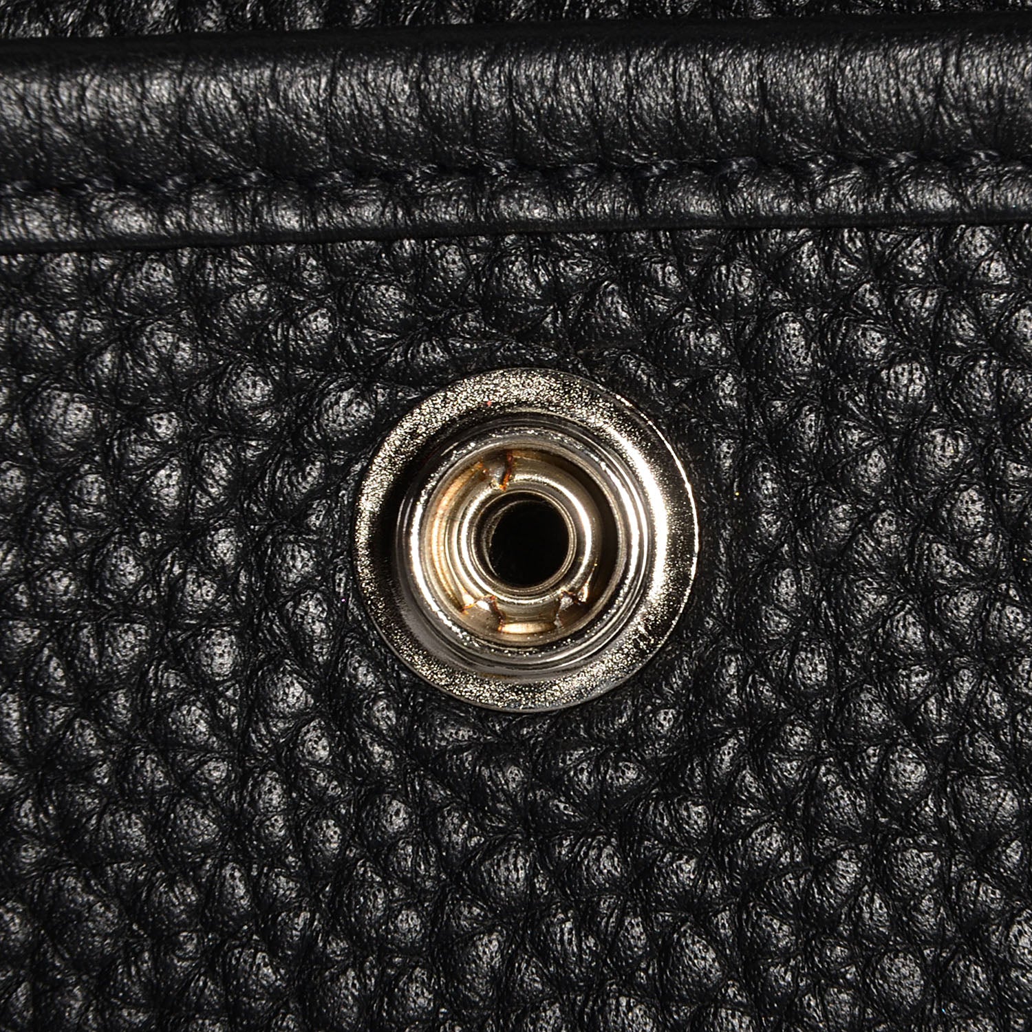 Hermes Taurillon Clemence Evelyne III GM Black 16 of 16