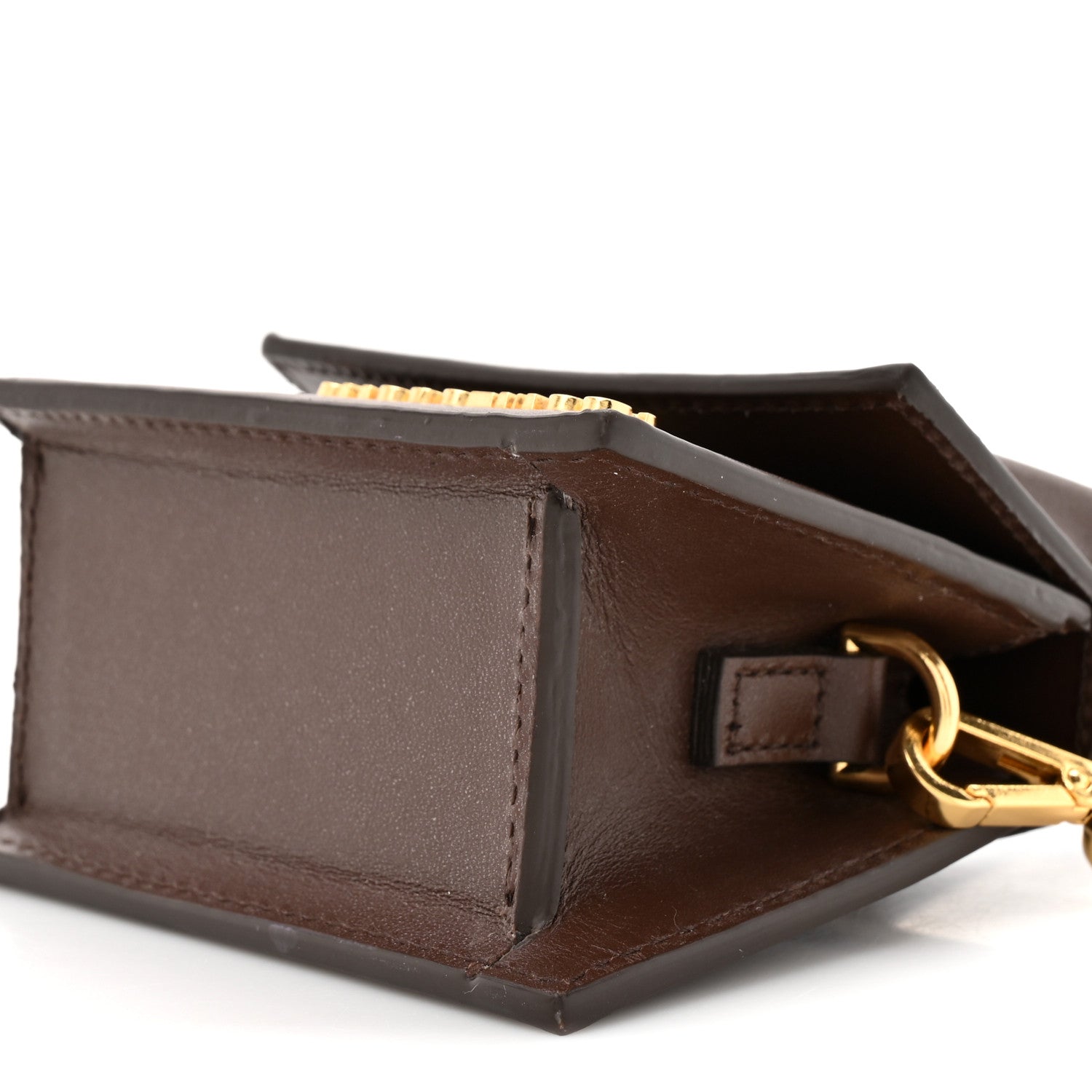 Jacquemus Smooth Calfskin Le Chiquito Dark Brown 7 of 8