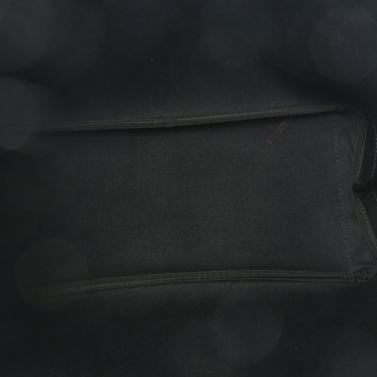 Coated Canvas Calfskin La Greca Smile Signature Shopper Black Khaki