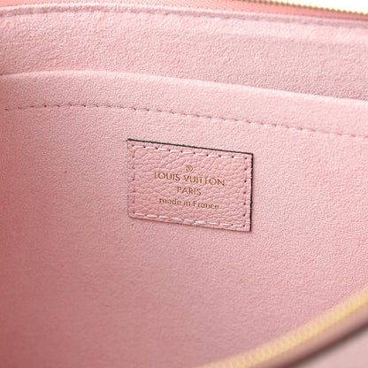 Louis Vuitton Damier Ebene Daily Pouch Rose Poudre 6 of 7