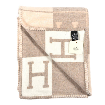 Hermes Wool Cashmere Avalon III Blanket Coco Camomille 2 of 3