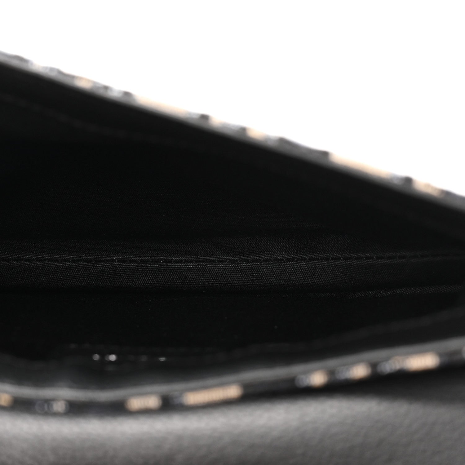 Christian Dior Oblique Saddle Messenger Pouch Beige Black 5 of 11
