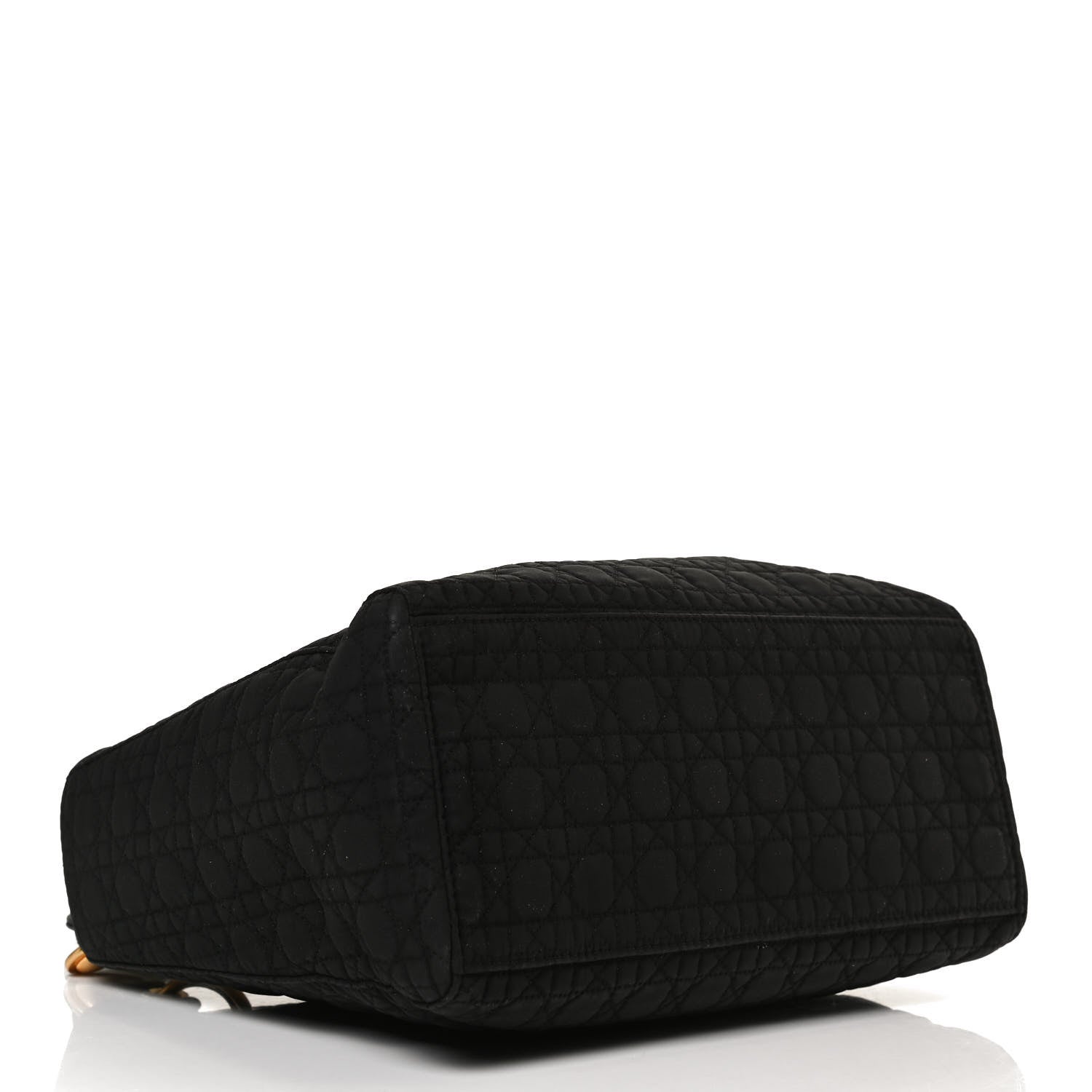 Christian Dior Nylon Cannage Medium Lady Dior Black 4 of 12