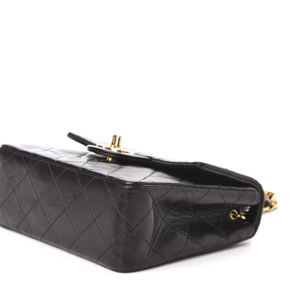 Chanel Lambskin Quilted Mini Square Flap Black 9 of 10