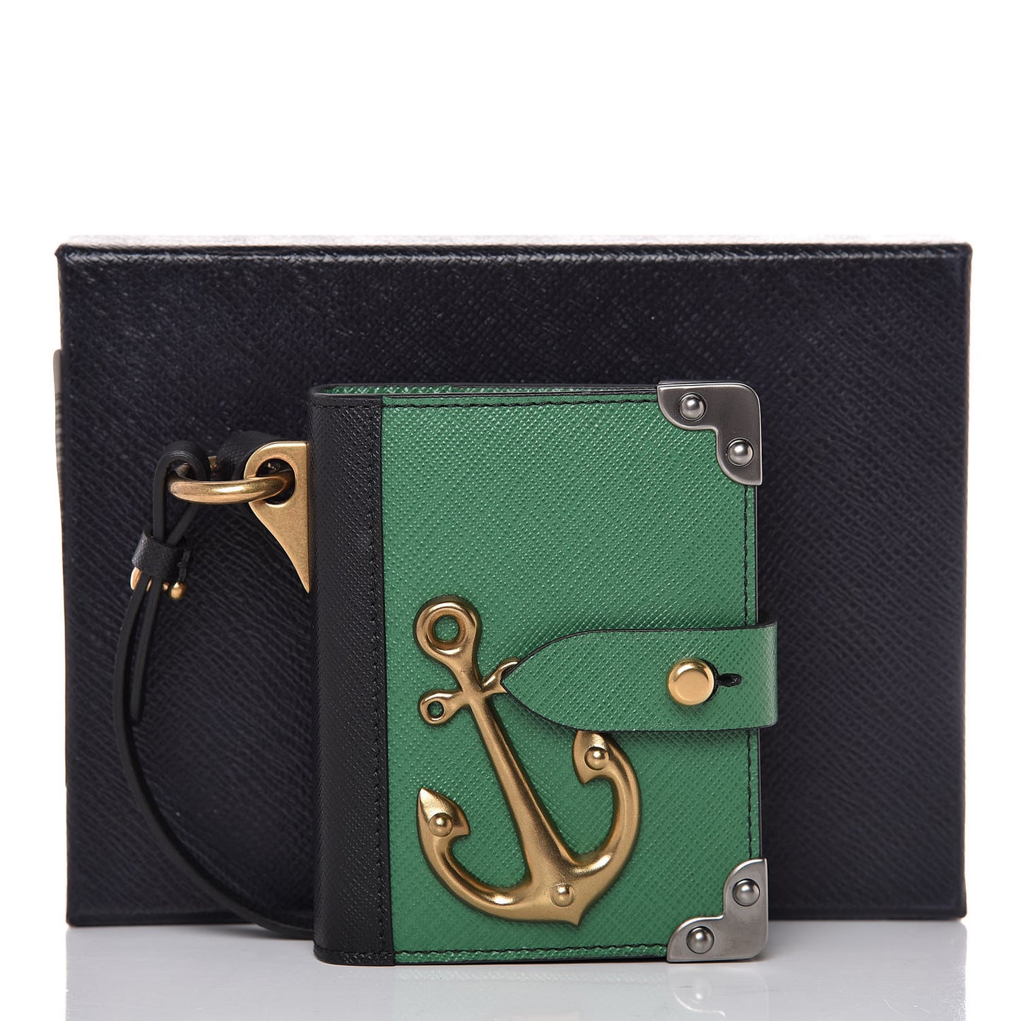Saffiano Cahier Trick Notebook Biliardo Black