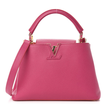 Louis Vuitton Taurillon Capucines BB Hibiscus Flamingo 1 of 10