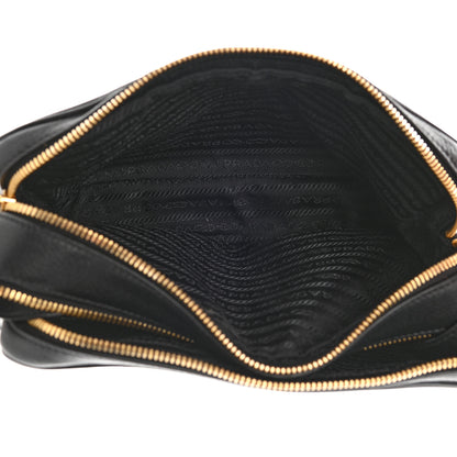 Prada Vitello Phenix Camera Bag Black 5 of 12