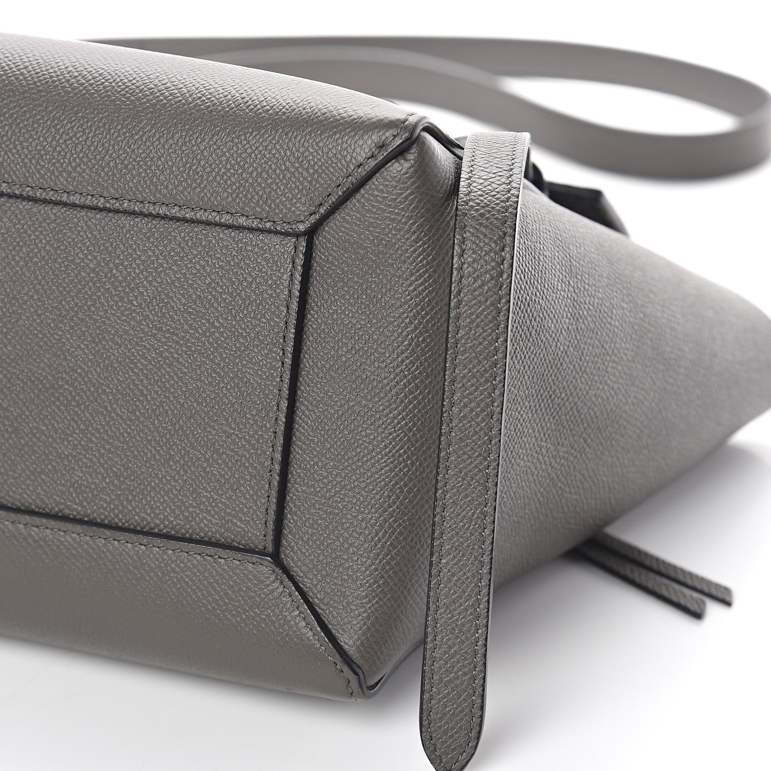 Celine Baby Grained Calfskin Micro Belt Bag Grey 8 of 8