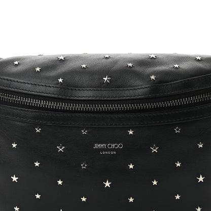 Jimmy Choo Calfskin Star Studded Belt Bag Black 8 of 10