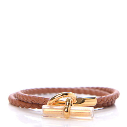 Hermes Swift Glenan Double Tour Bracelet T2 Gold 3 of 5