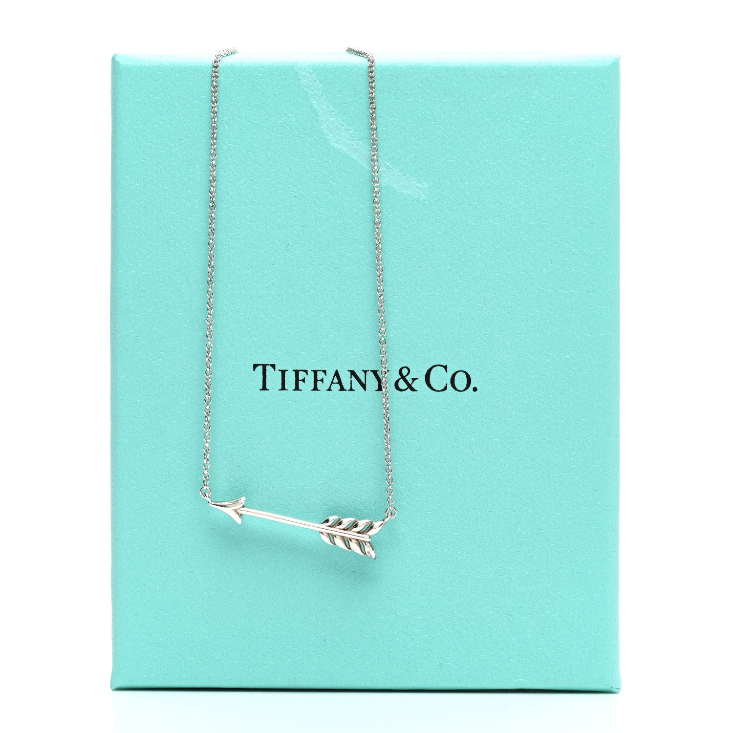 Tiffany Sterling Silver Paloma's Graffiti Arrow Pendant Necklace 5 of 5