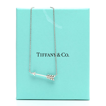 Tiffany Sterling Silver Paloma's Graffiti Arrow Pendant Necklace 5 of 5