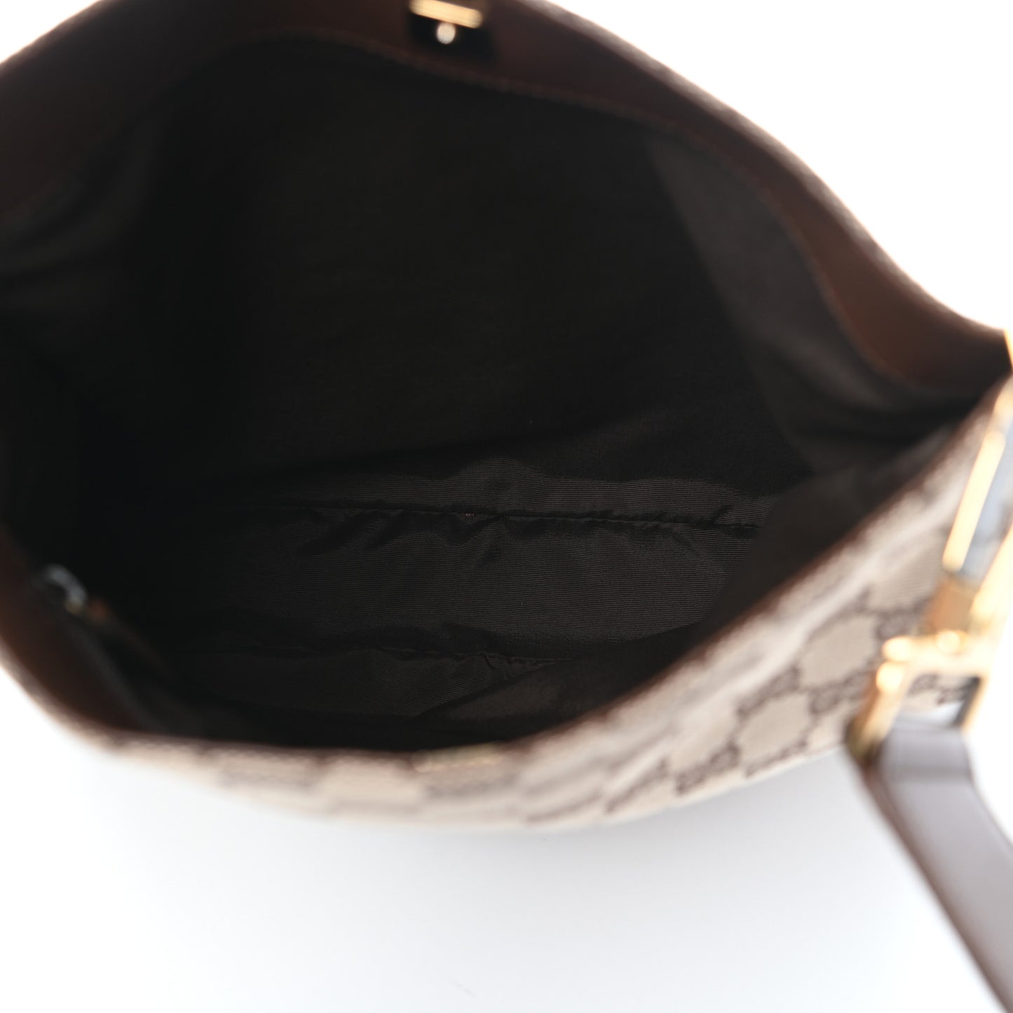 Monogram Hobo Dark Brown
