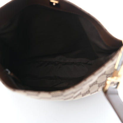 Gucci Monogram Hobo Dark Brown 5 of 9