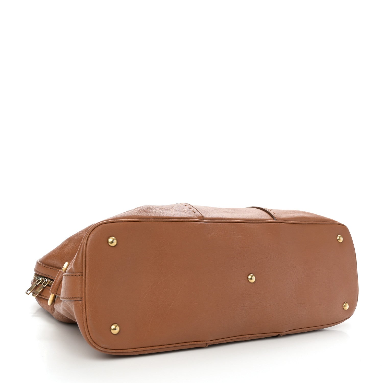 Saint Laurent Calfskin Oversized Muse Brown 4 of 12