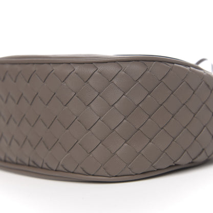 Bottega Veneta Nappa Intrecciato Small Nodini Flap Crossbody Steel 8 of 9