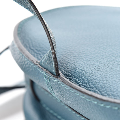 Chloe Calfskin Mini Marcie Round Crossbody Bag Teal 13 of 17