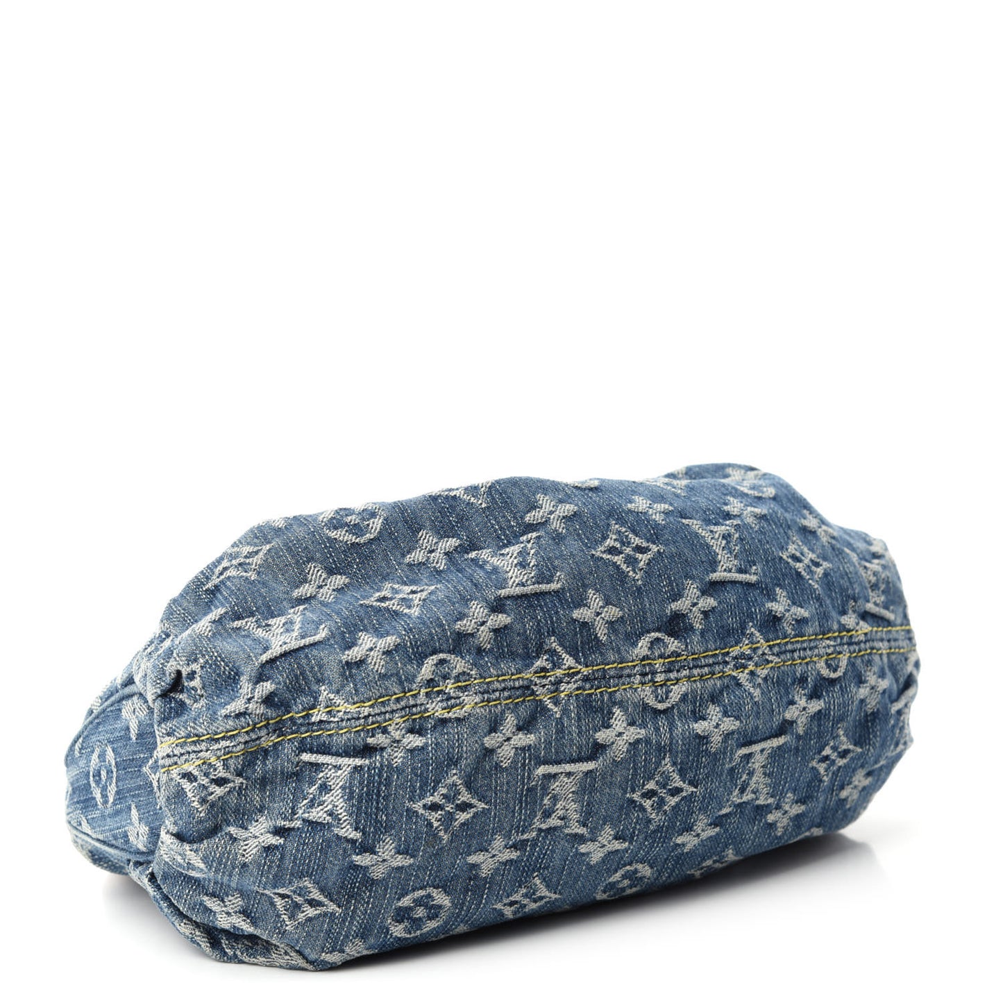 Monogram Denim Pleaty Blue