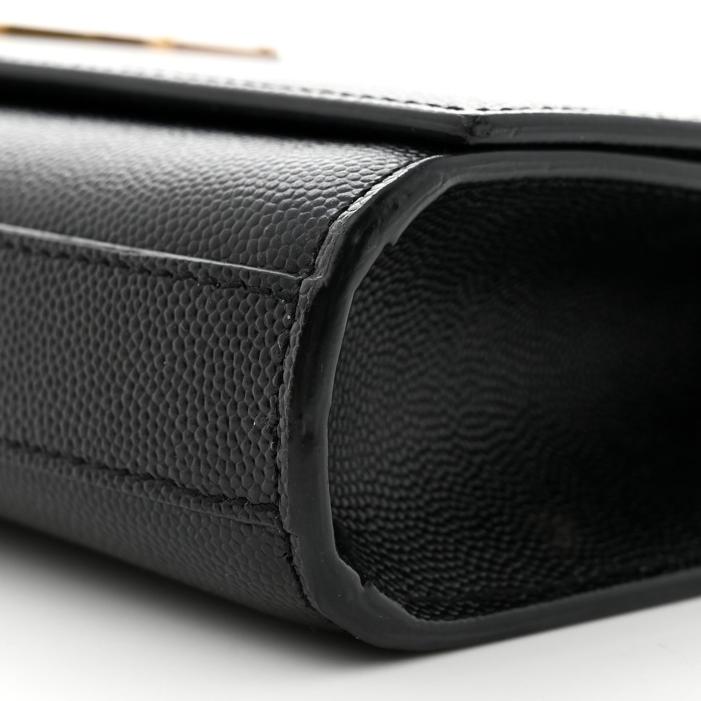 Grain De Poudre Monogram Cassandre Clutch Black