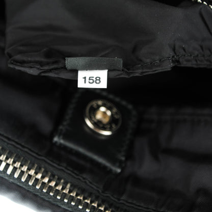 Prada Tessuto Nylon Bomber Tote Nero Black 9 of 9