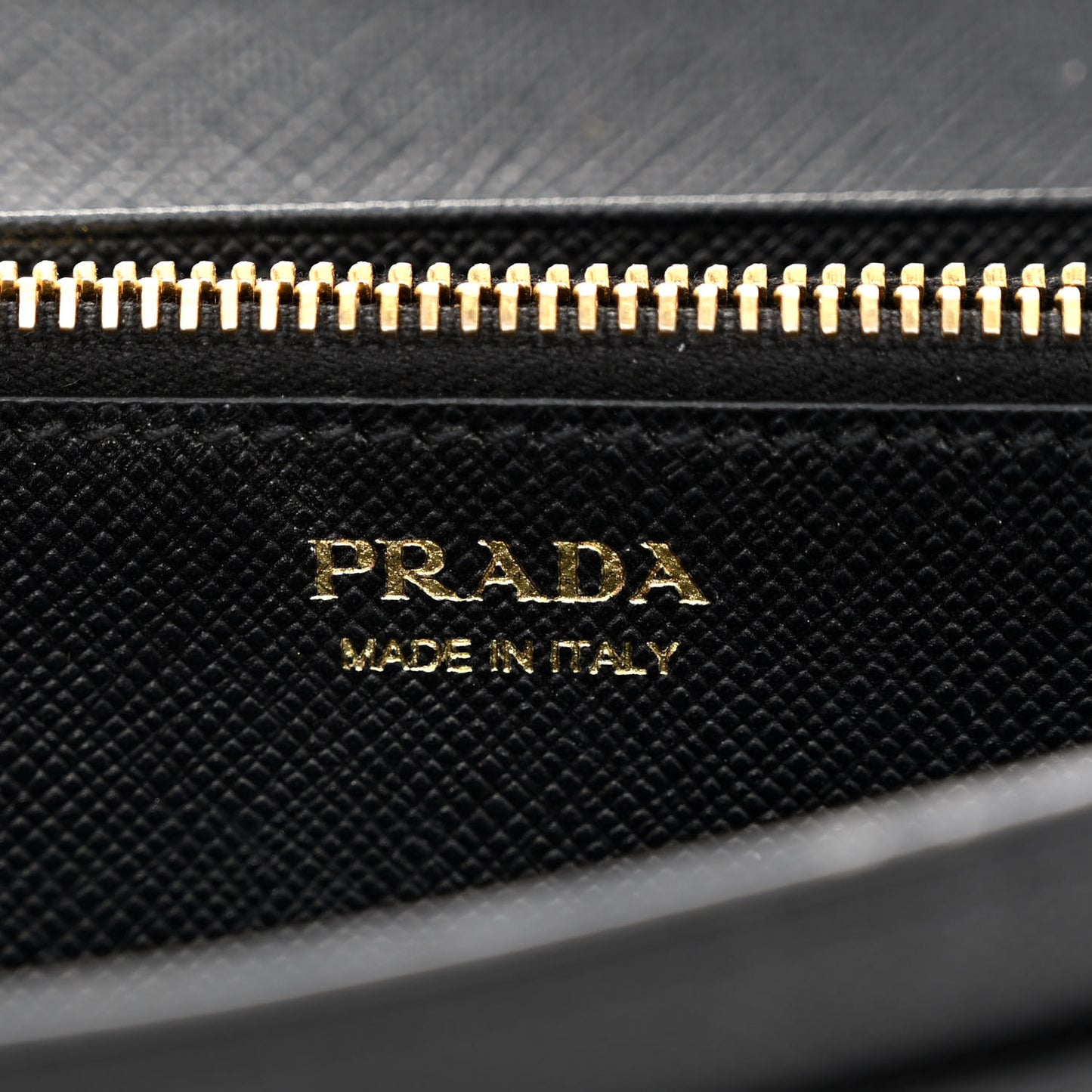 Saffiano Metal Continental Flap Wallet Black