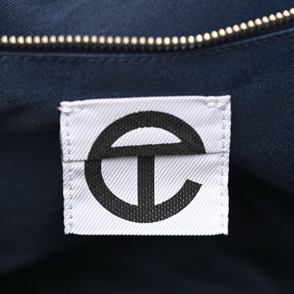 Telfar Vegan Leather Large Shopping Bag Navy 6 of 11