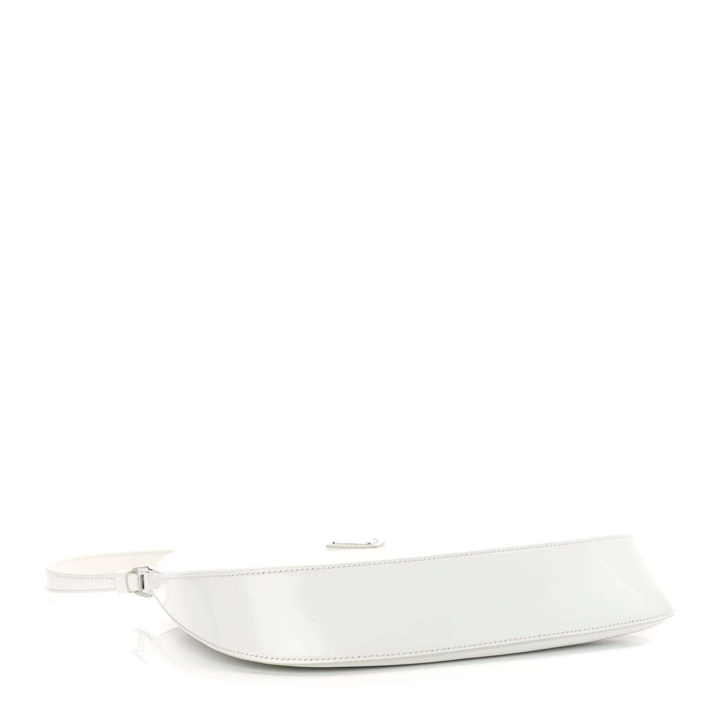 Spazzolato Cleo Shoulder Bag White