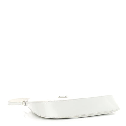 Prada Spazzolato Cleo Shoulder Bag White 4 of 9