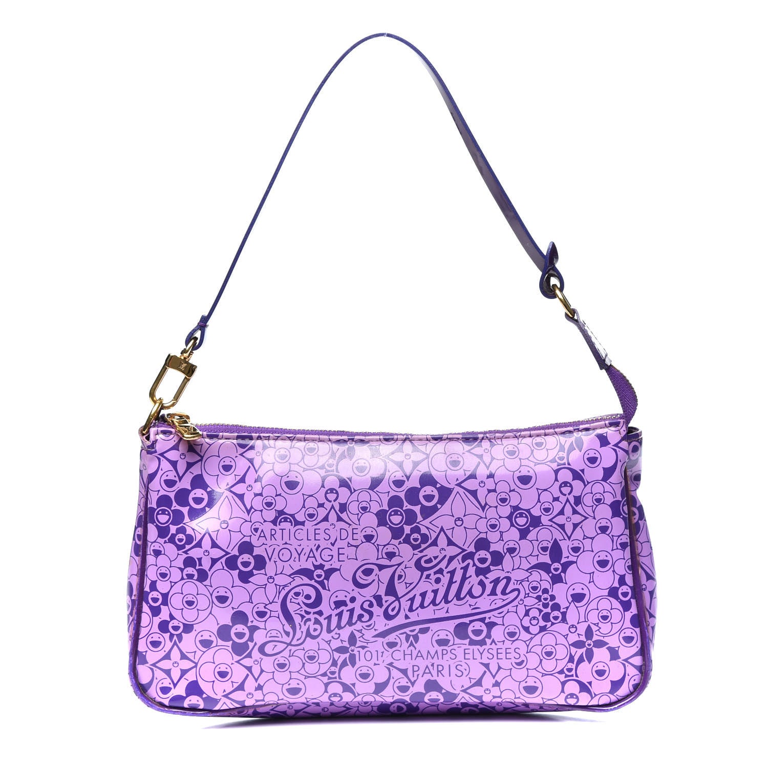 Louis Vuitton Cosmic Blossom Pochette Accessories Violet 1 of 10