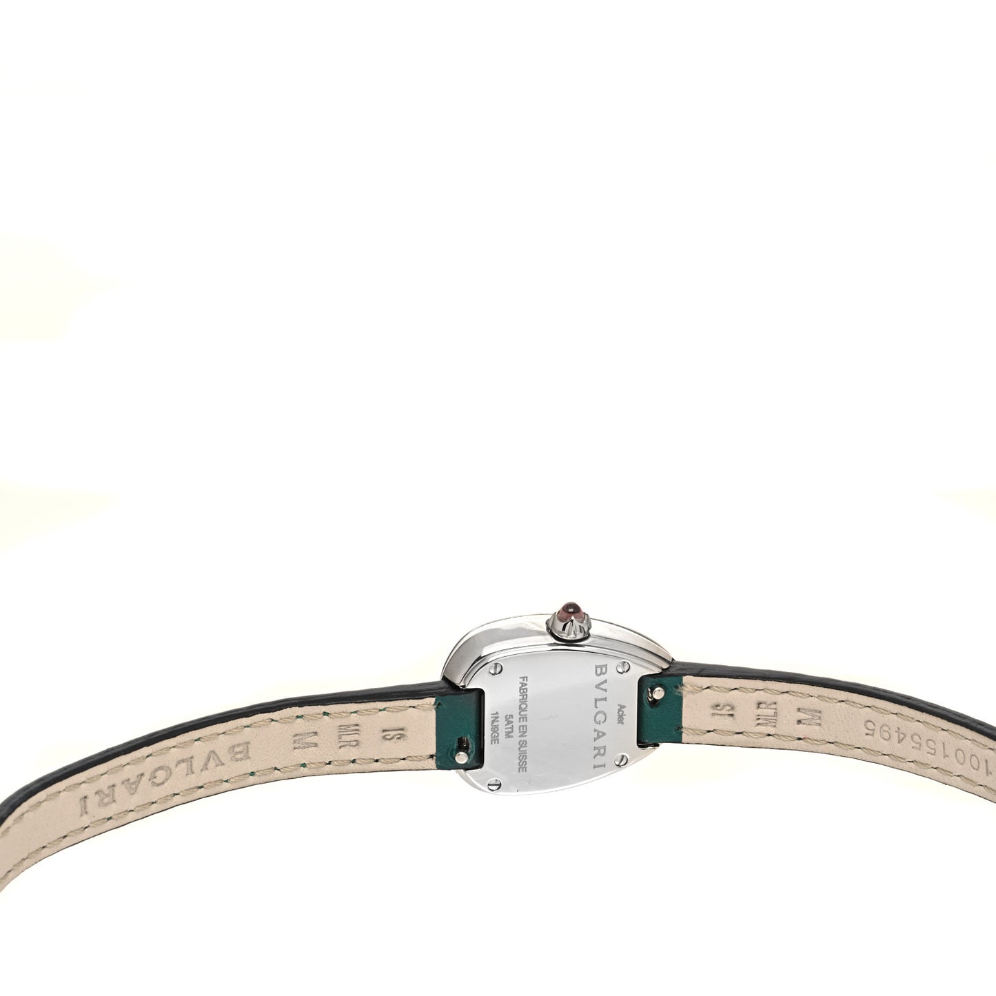 Stainless Steel Calfskin 20mm Serpenti Double Wrap Quartz Watch