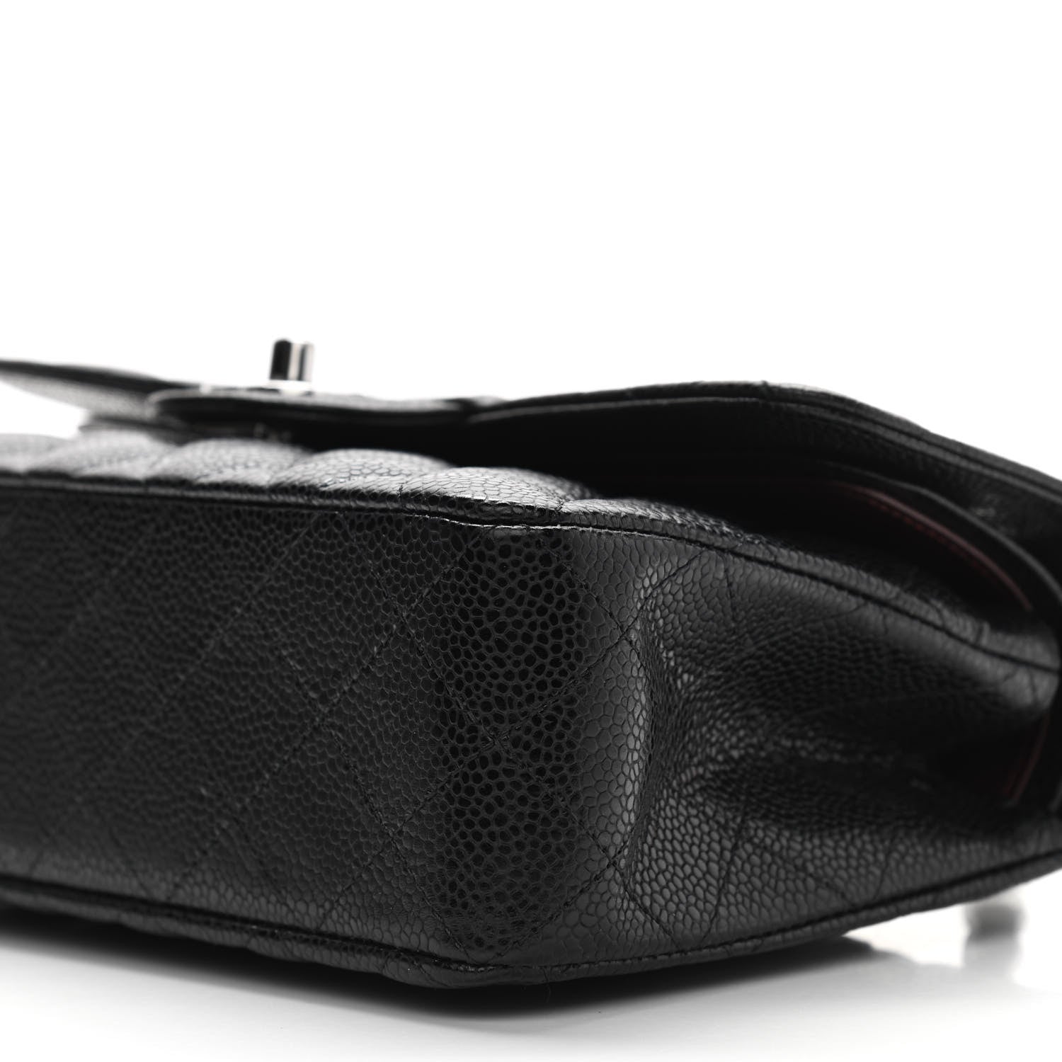 Chanel Caviar Quilted Small Double Flap Black 10 of 11