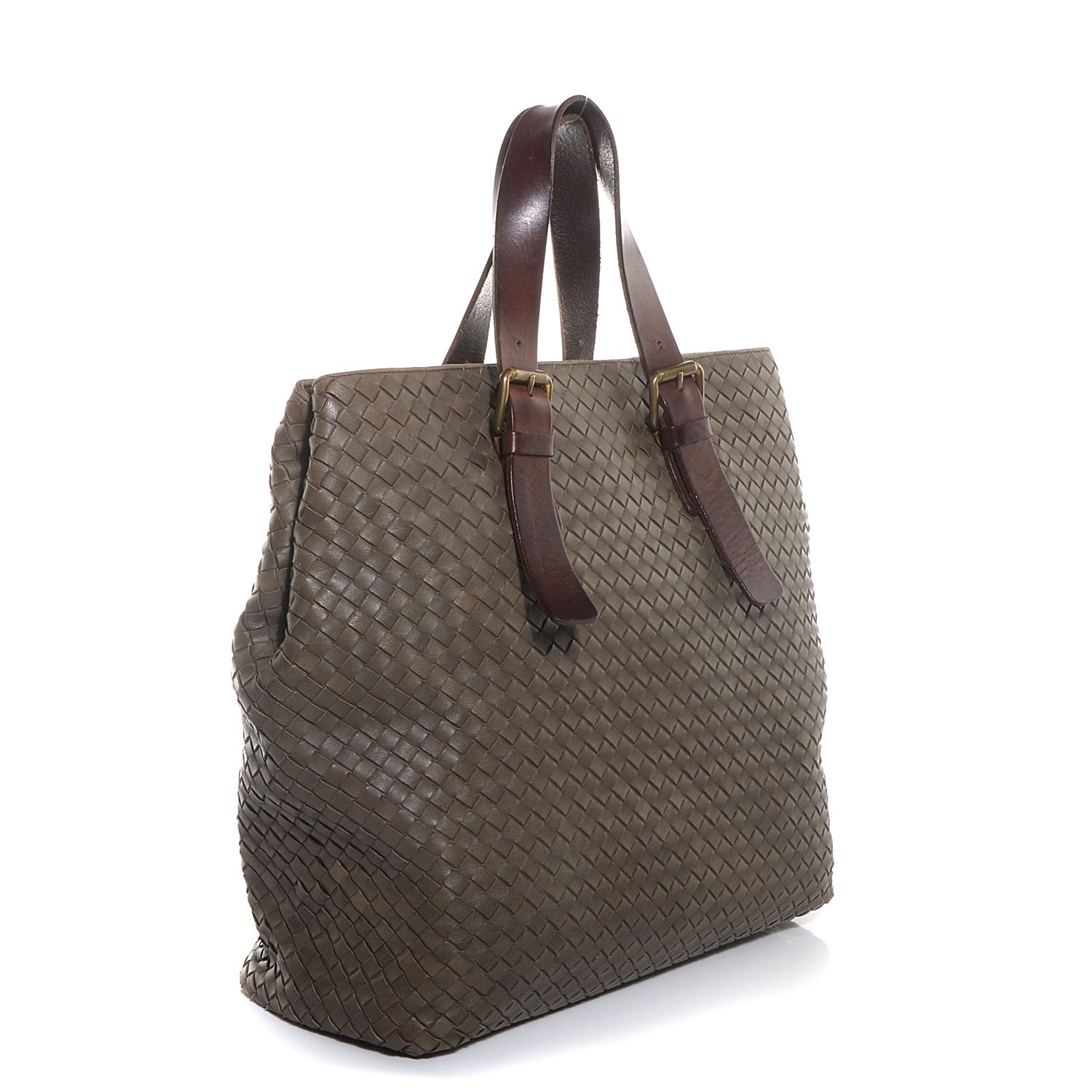 Bottega Veneta Intrecciato Light Calf Shopper Tote 3 of 8
