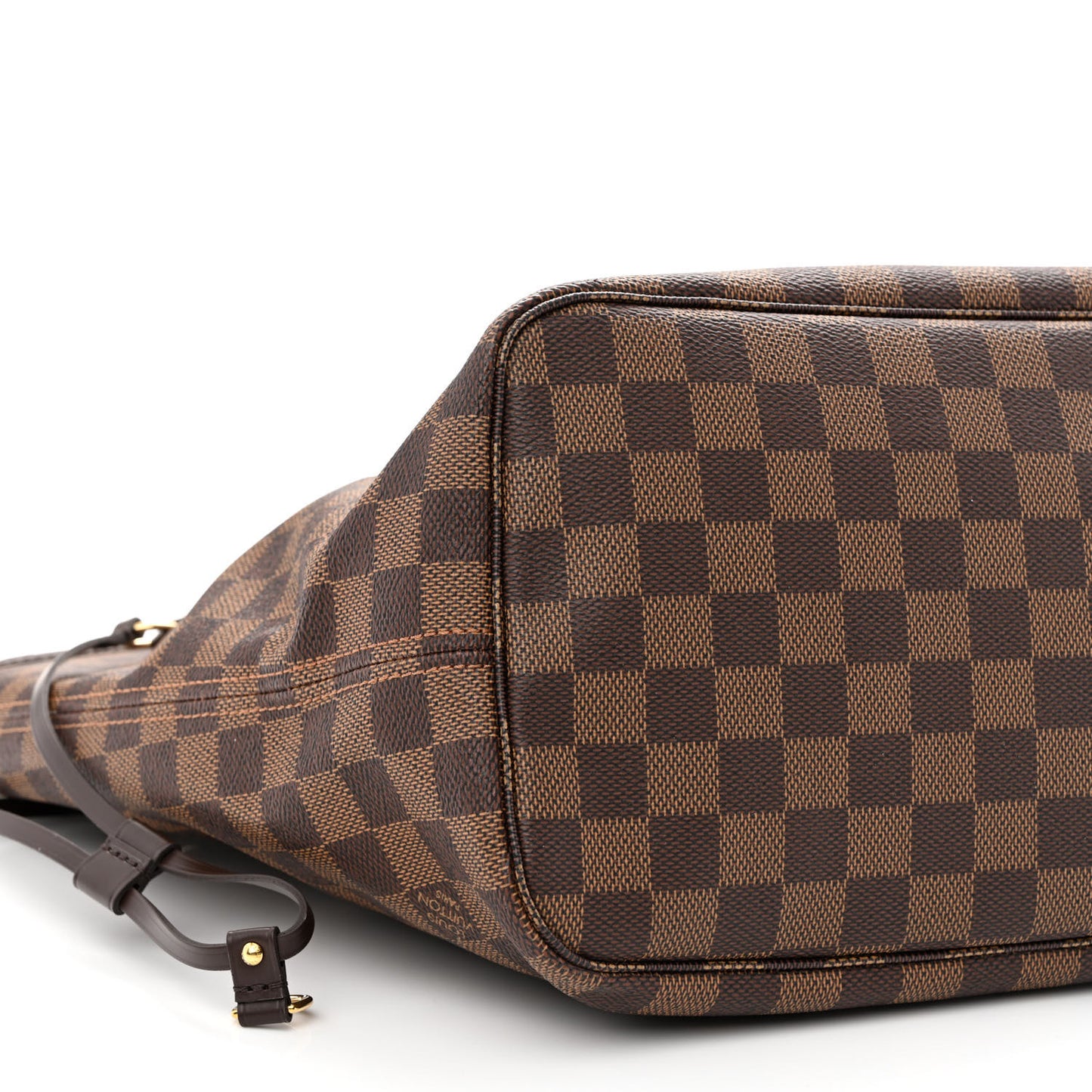 Damier Ebene Neo Neverfull MM Rose Ballerine