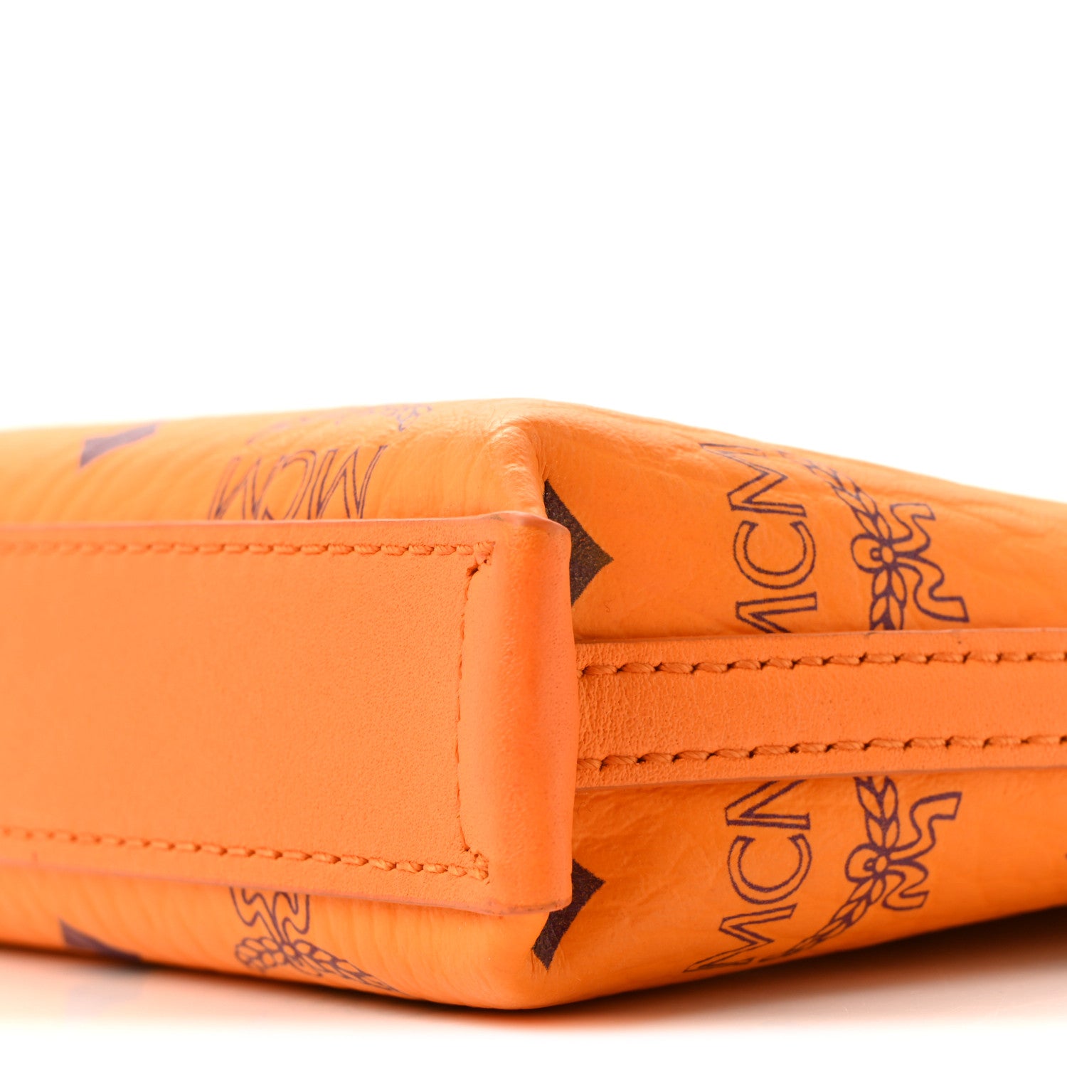 MCM Visetos Mini Aren Tote Orange 1822407 – FASHIONPHILE
