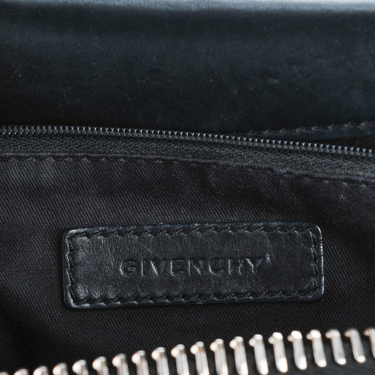 Givenchy Smooth Calfskin Woven Medium Antigona Black 7 of 9