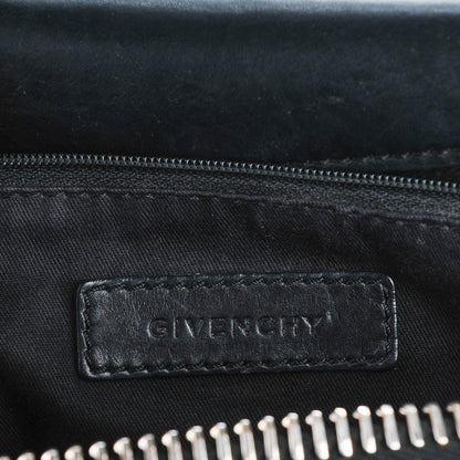 Givenchy Smooth Calfskin Woven Medium Antigona Black 7 of 9