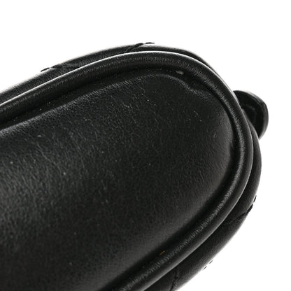 Gucci Calfskin Matelasse GG Marmont Key Pouch Black 9 of 12