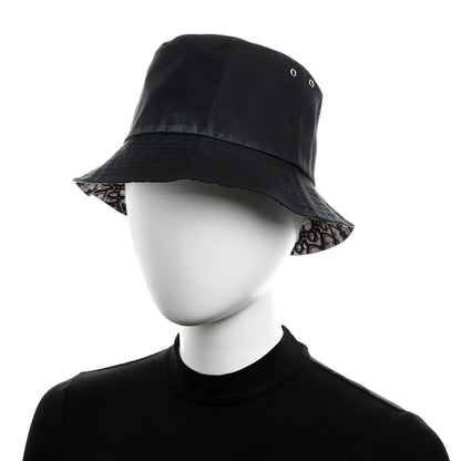 Christian Dior Oblique Reversible Teddy-D Brim Bucket Hat Beige 8 of 16