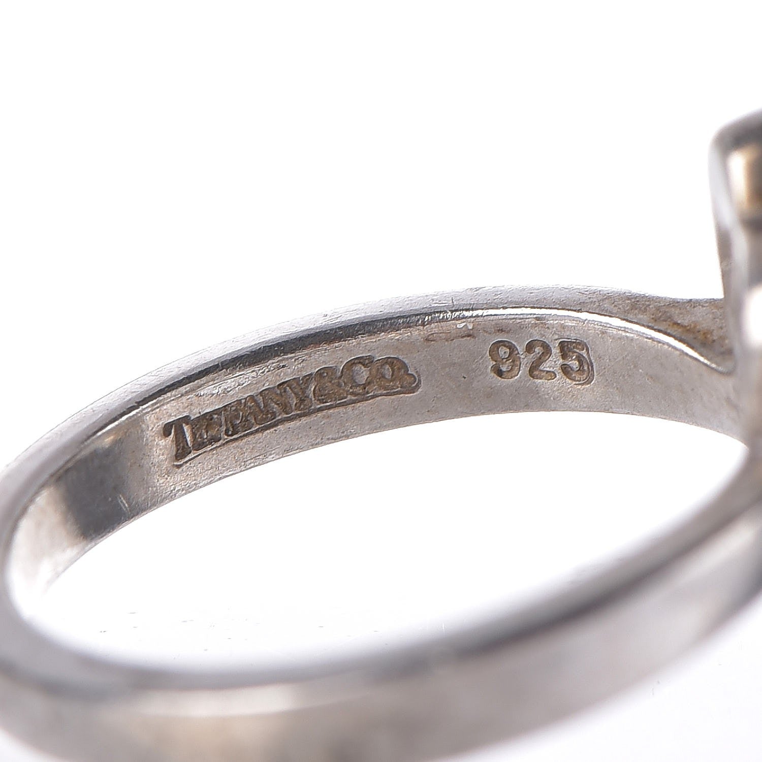 Tiffany Silver Paloma Picasso Loving Heart Ring 54 6.75 5 of 5
